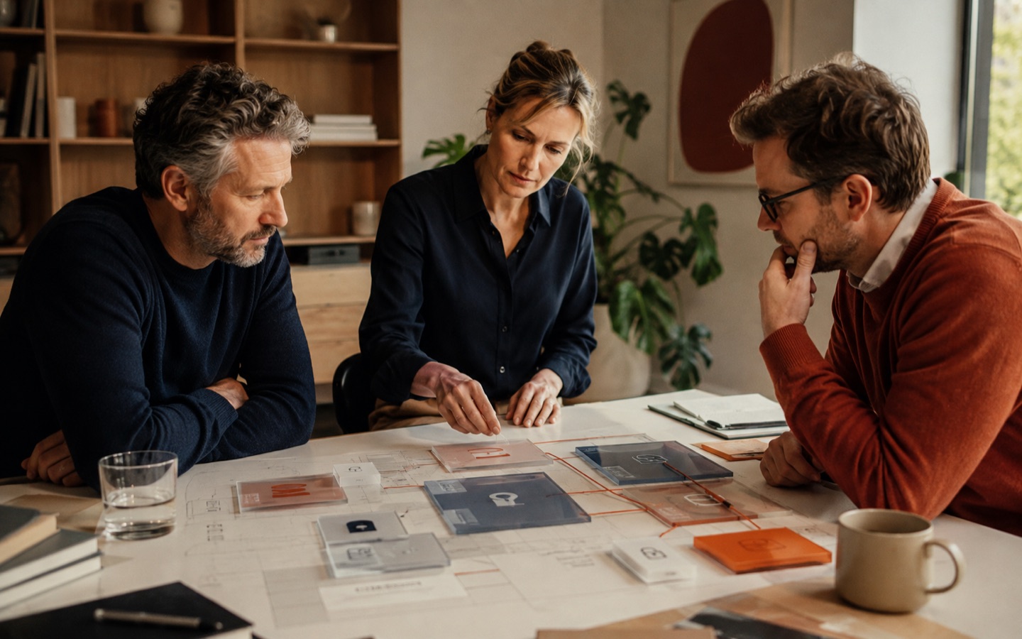 Data, security and architecture specialists examining AI grounding and permission foundations