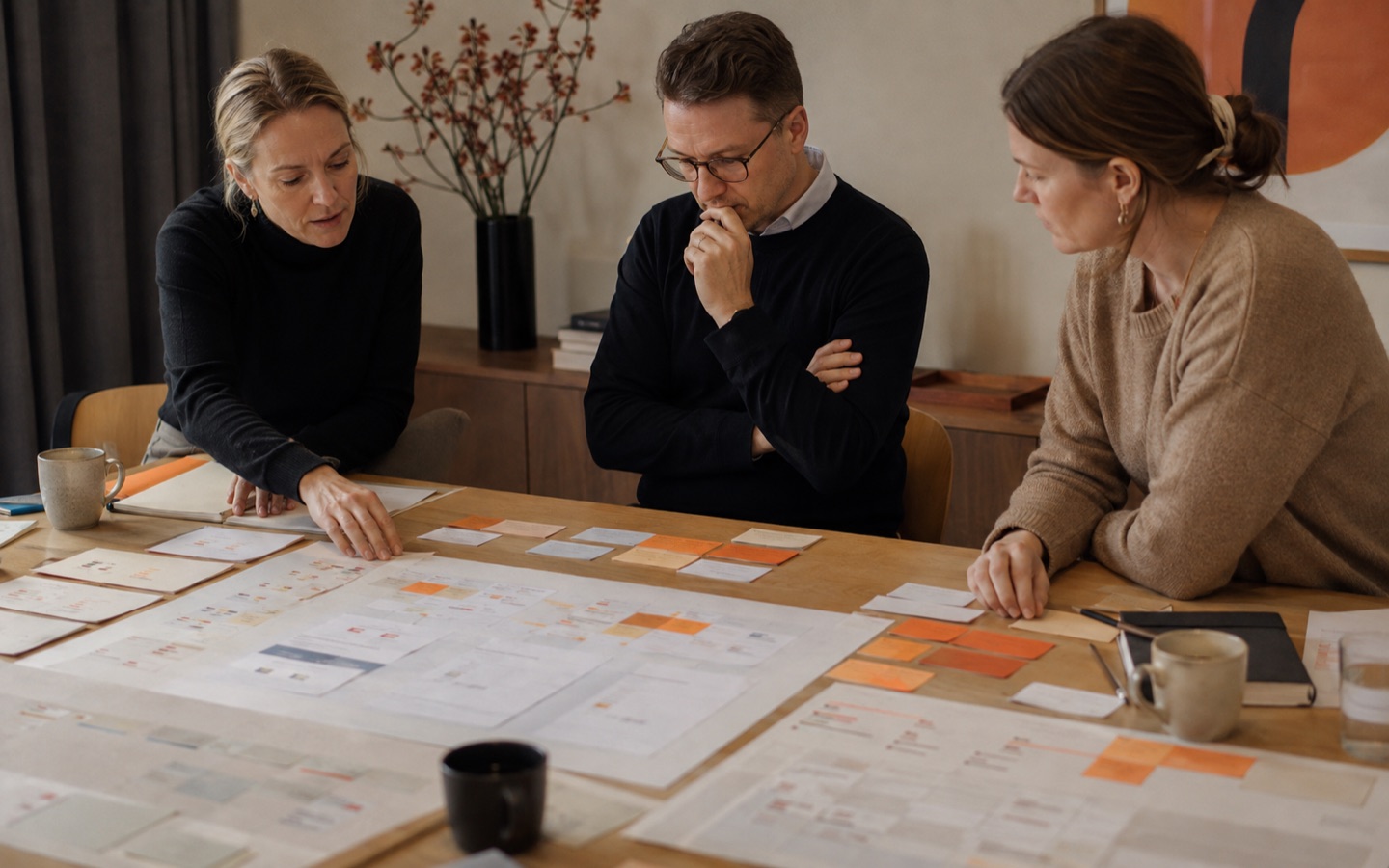 Business and platform owners reviewing role needs, assignments and usage evidence
