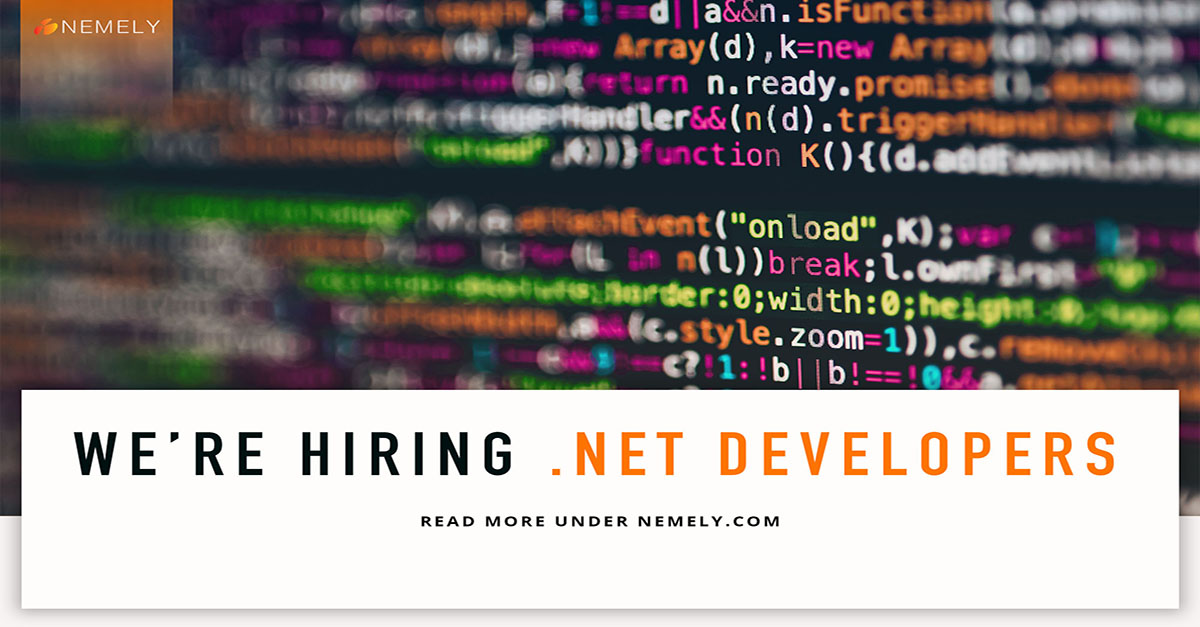 We're Hiring .NET Developer