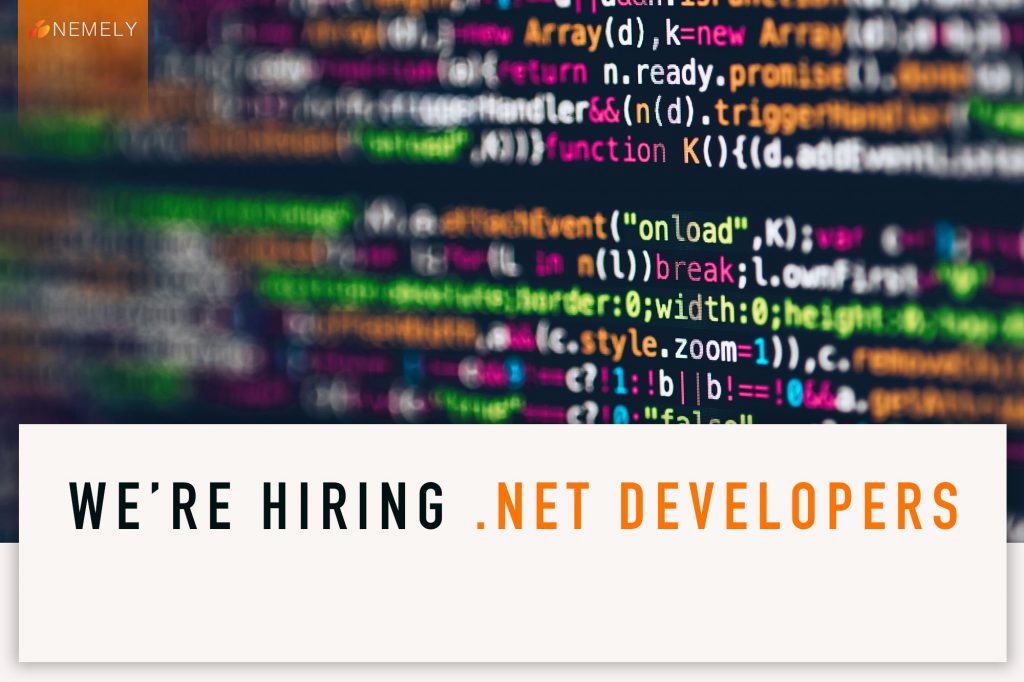 Nemely is hiring .Net Developers